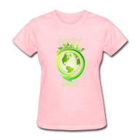Protect the Earth (Women's T-Shirt) - pink