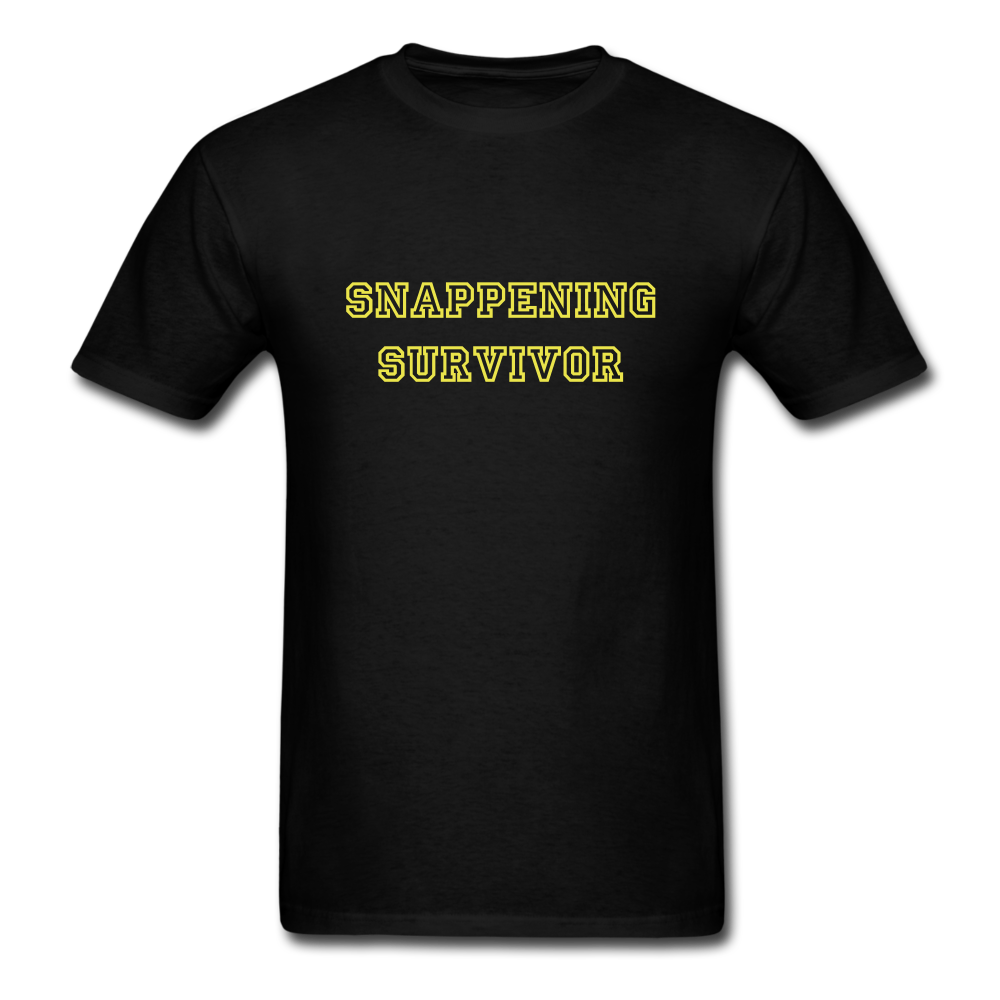 Snappening Survivor (Men's T-Shirt) - black