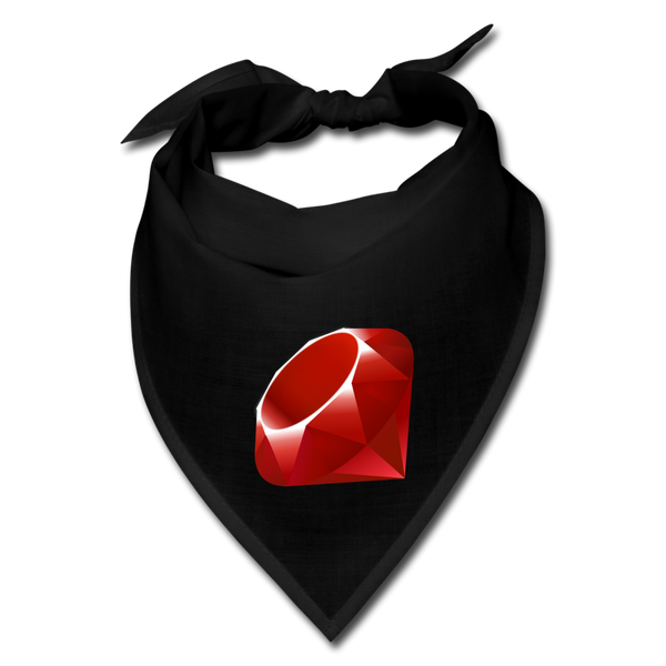 Ruby Logo (Bandana) - black