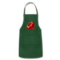 Ruby Logo (Adjustable Apron) - forest green