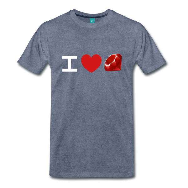 SOLECTION I Love LV Unisex Short Sleeve Jersey T-Shirt Black Heart Heather Orange / 2XL