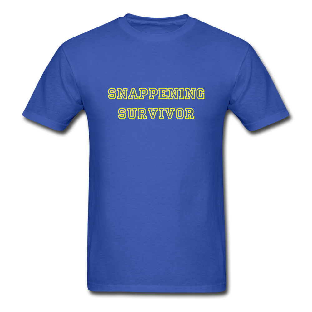Snappening Survivor (Men's T-Shirt) - royal blue
