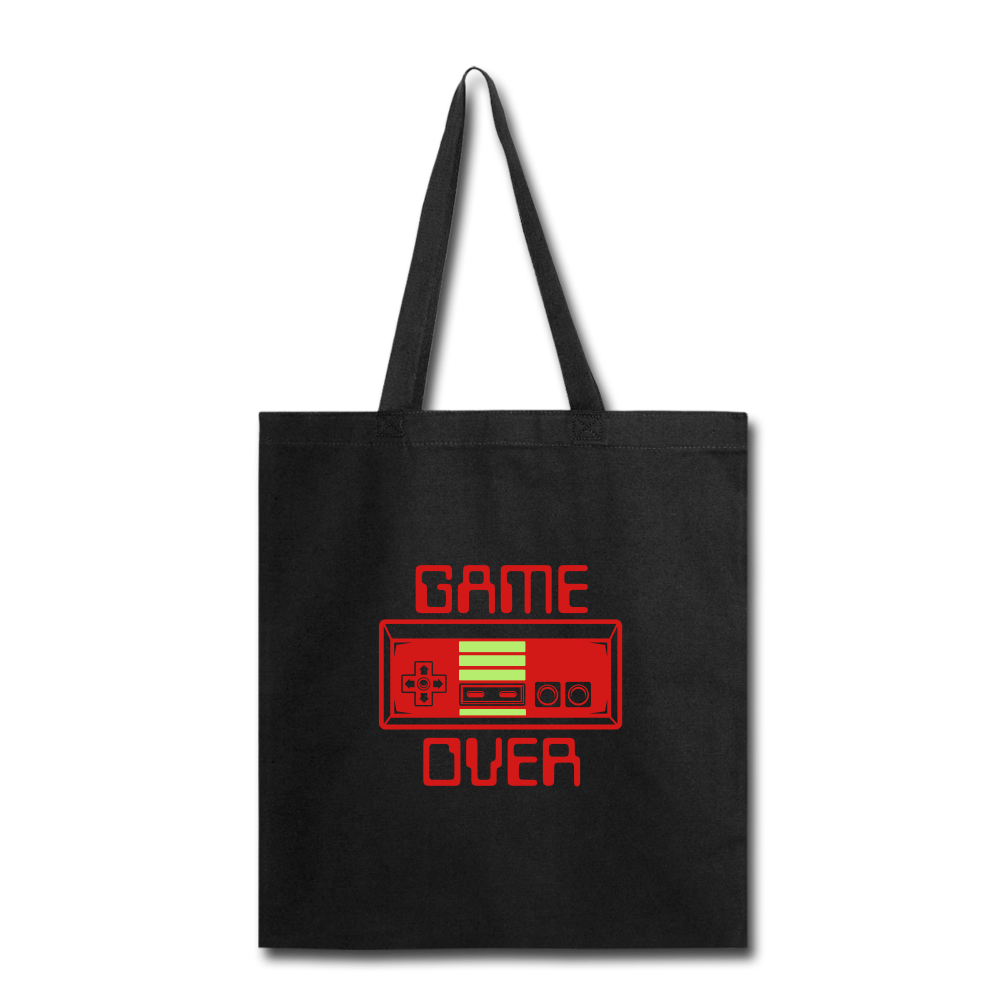 Game Over (Tote Bag) - black