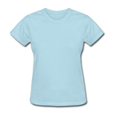 Basic Tee (Women's T-Shirt) - powder blue