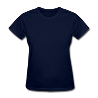Basic Tee (Women's T-Shirt) - navy