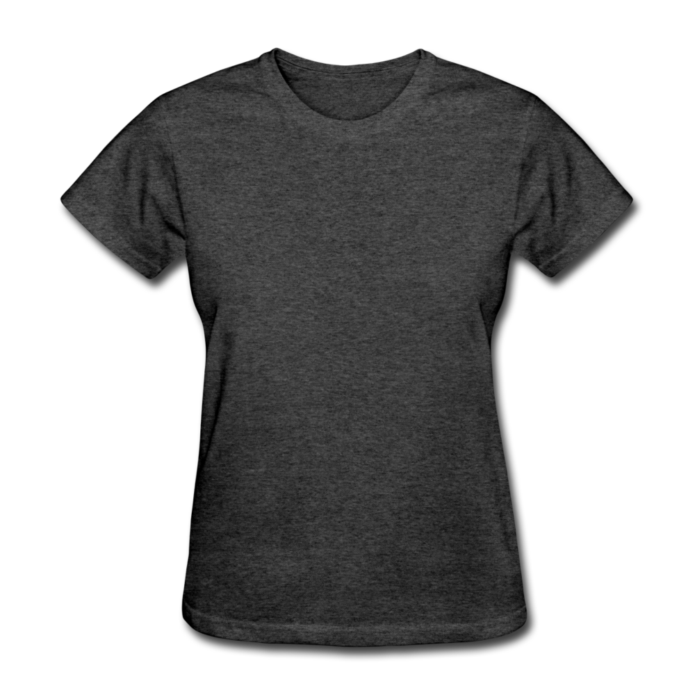 Basic Tee (Women's T-Shirt) - heather black
