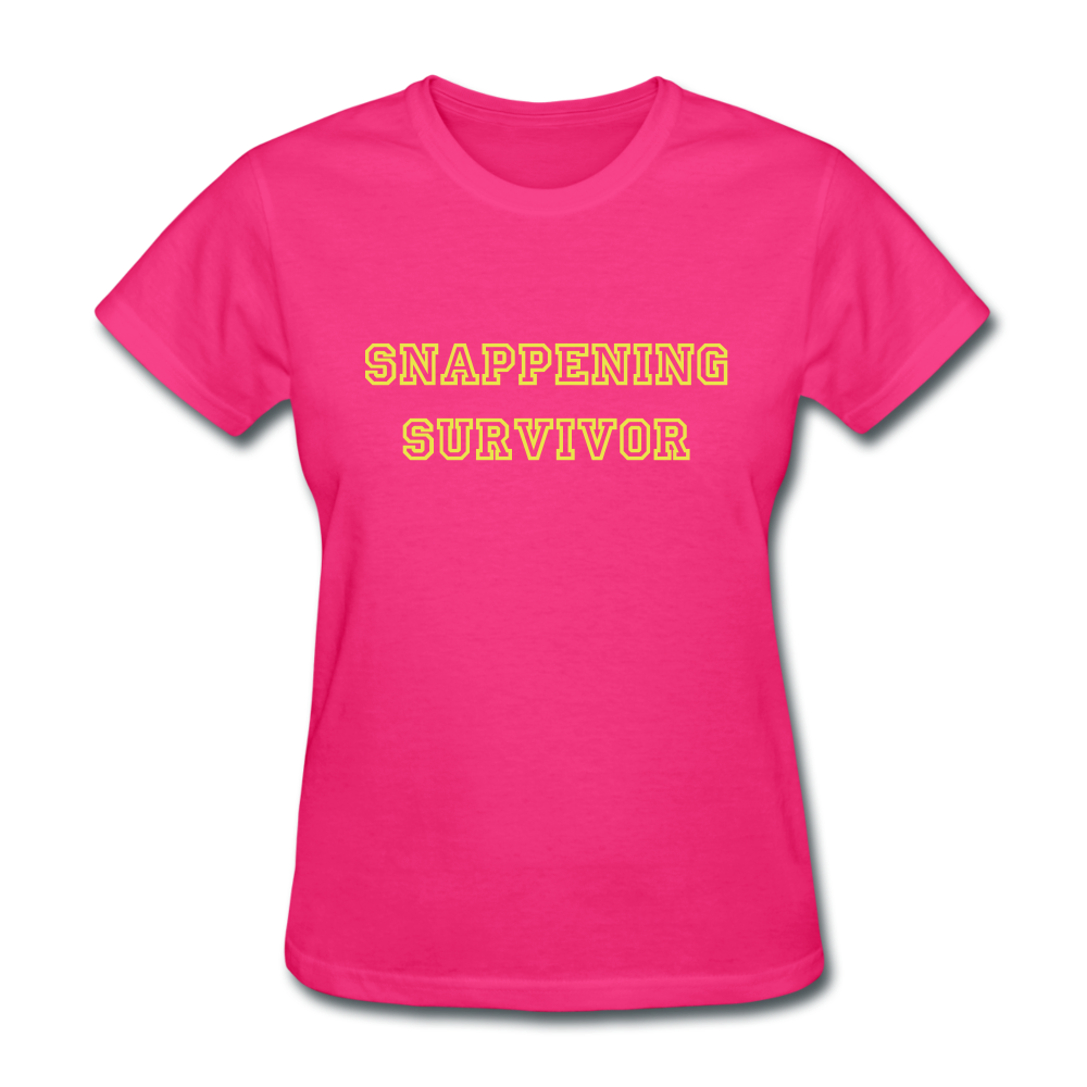 Snappening Survivor (Women's T-Shirt) - fuchsia