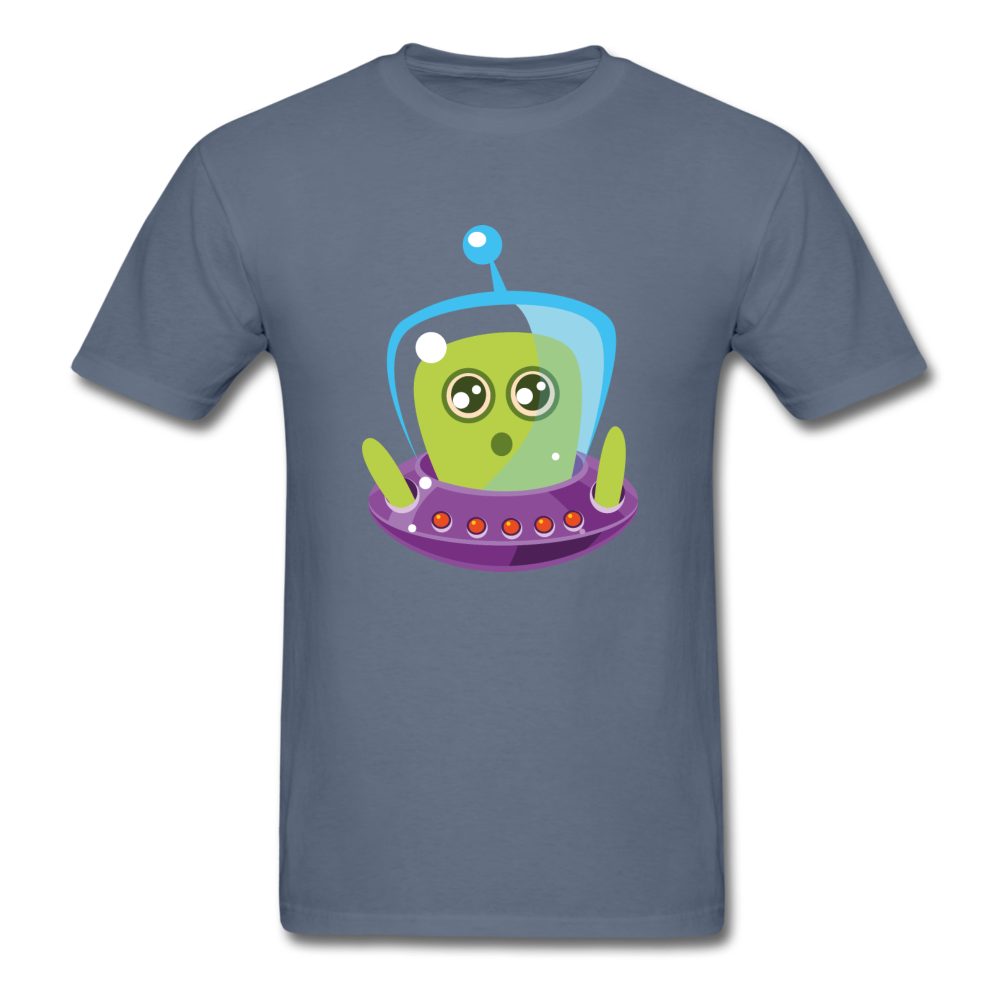 Cute Alien (Men's T-Shirt) - denim