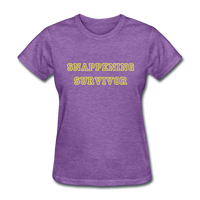 Snappening Survivor (Women's T-Shirt) - purple heather