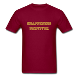 Snappening Survivor (Men's T-Shirt) - burgundy