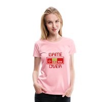 Game Over (Women’s Premium T-Shirt) - pink