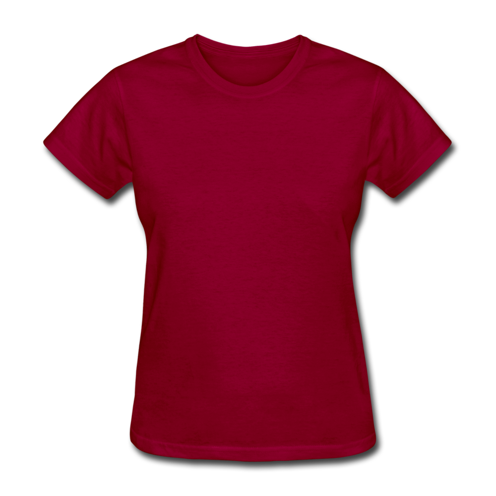 Basic Tee (Women's T-Shirt) - dark red