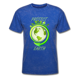 Protect the Earth (Men's T-Shirt) - mineral royal
