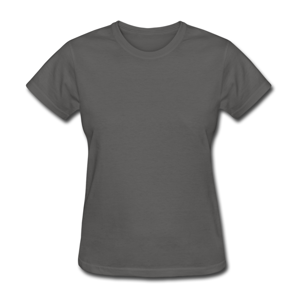 Basic Tee (Women's T-Shirt) - charcoal