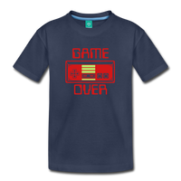Game Over (Kids' Premium T-Shirt) - navy