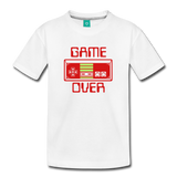 Game Over (Kids' Premium T-Shirt) - white