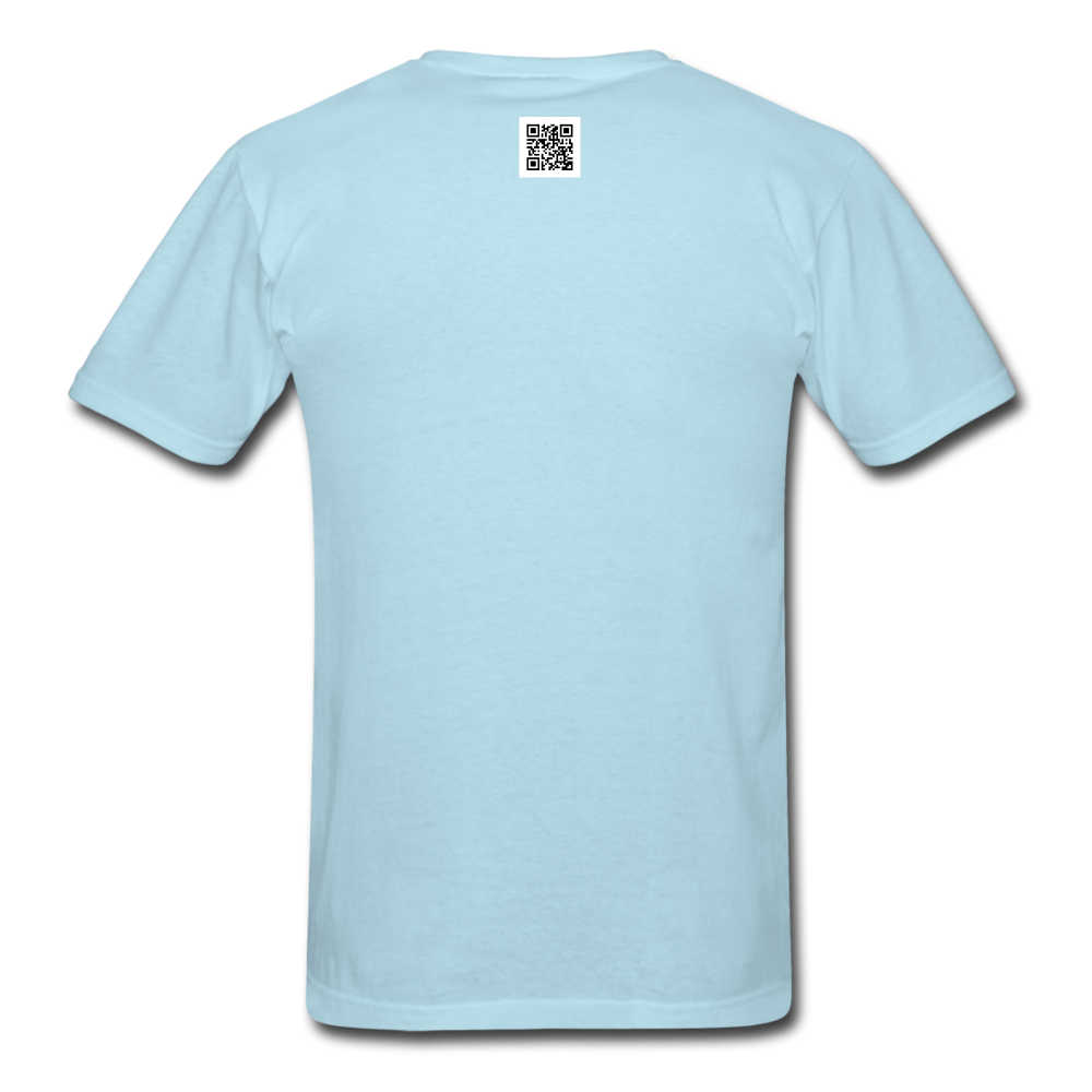 Protect the Earth (Men's T-Shirt) - powder blue