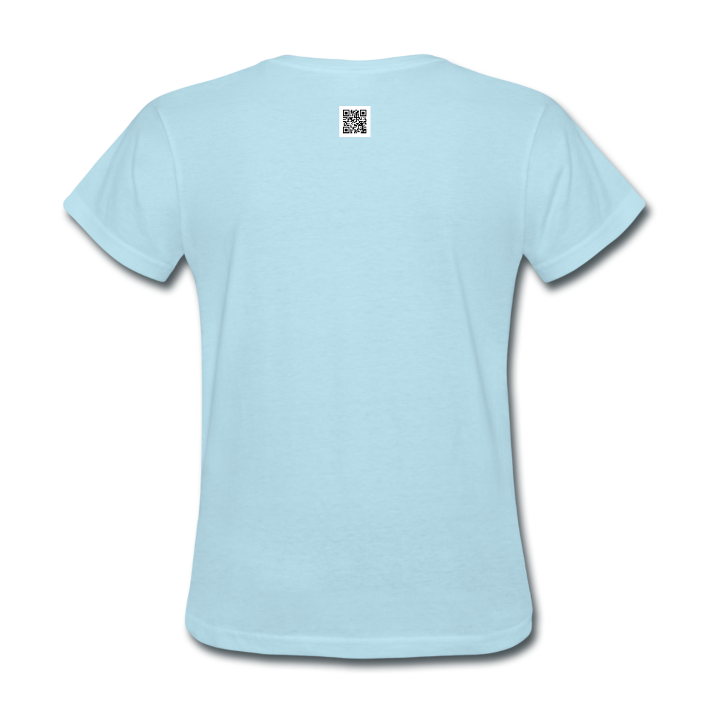 Protect the Earth (Women's T-Shirt) - powder blue