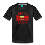 Game Over (Kids' Premium T-Shirt) - charcoal gray