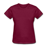 Basic Tee (Women's T-Shirt) - burgundy