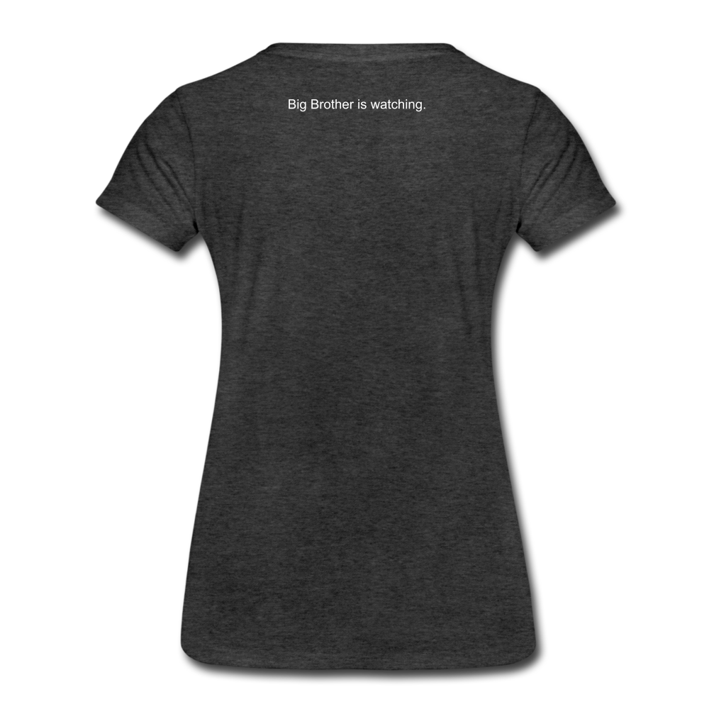 2 + 2 = 5 (Women’s Premium T-Shirt) - charcoal gray