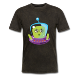 Cute Alien (Men's T-Shirt) - mineral black