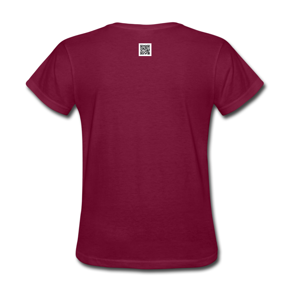 Protect the Earth (Women's T-Shirt) - burgundy