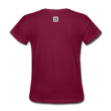 Protect the Earth (Women's T-Shirt) - burgundy
