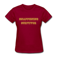 Snappening Survivor (Women's T-Shirt) - dark red