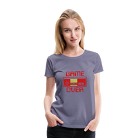Game Over (Women’s Premium T-Shirt) - washed violet