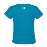Protect the Earth (Women's T-Shirt) - turquoise