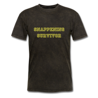 Snappening Survivor (Men's T-Shirt) - mineral black