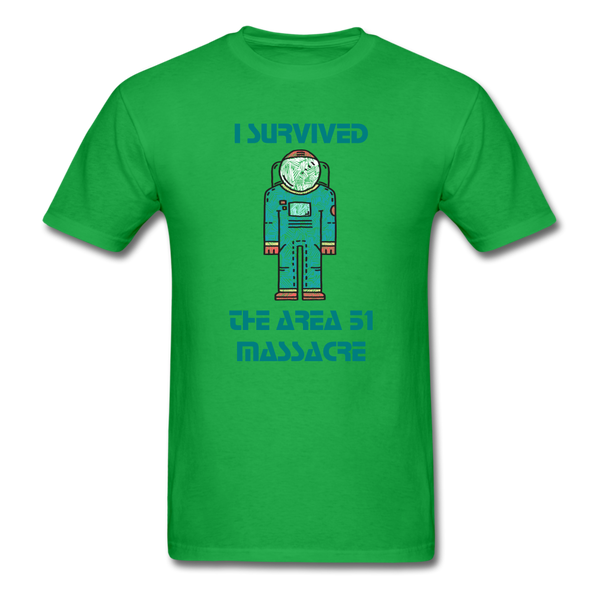 Area 51 Survivor (Men's T-Shirt) - bright green