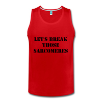 Sarcomeres (Men’s Premium Tank) - red