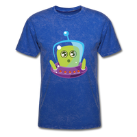 Cute Alien (Men's T-Shirt) - mineral royal