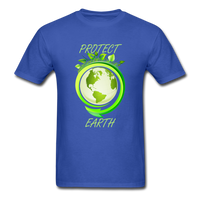 Protect the Earth (Men's T-Shirt) - royal blue