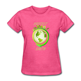 Protect the Earth (Women's T-Shirt) - heather pink
