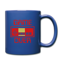 Game Over (Full Color Mug) - royal blue