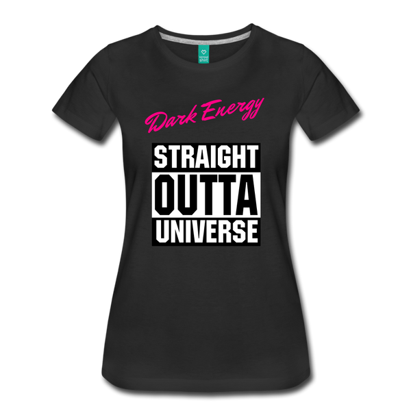 Straight Outta Universe (Women’s Premium T-Shirt) - black