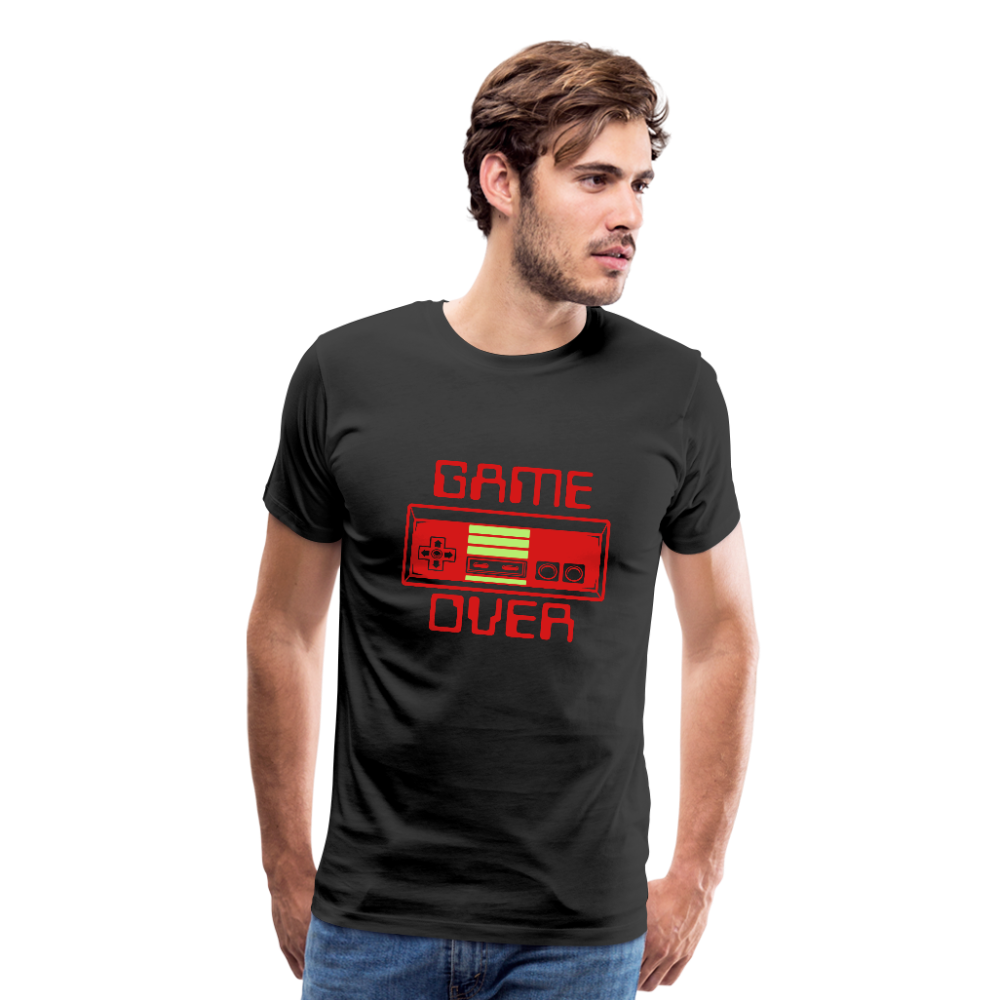 Game Over (Men's Premium T-Shirt) - black