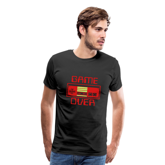 Game Over (Men's Premium T-Shirt) - black