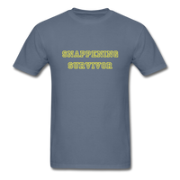 Snappening Survivor (Men's T-Shirt) - denim