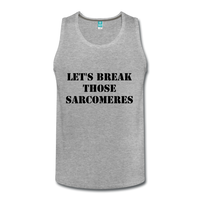Sarcomeres (Men’s Premium Tank) - heather gray