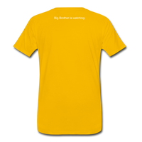 2 + 2 = 5 (Men's Premium T-Shirt) - sun yellow