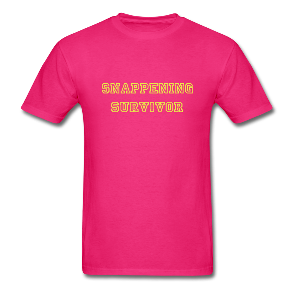 Snappening Survivor (Men's T-Shirt) - fuchsia