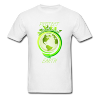 Protect the Earth (Men's T-Shirt) - white