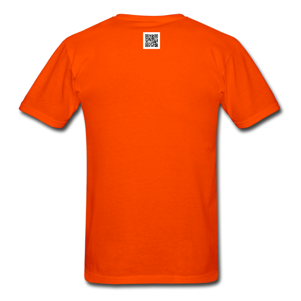 Protect the Earth (Men's T-Shirt) - orange