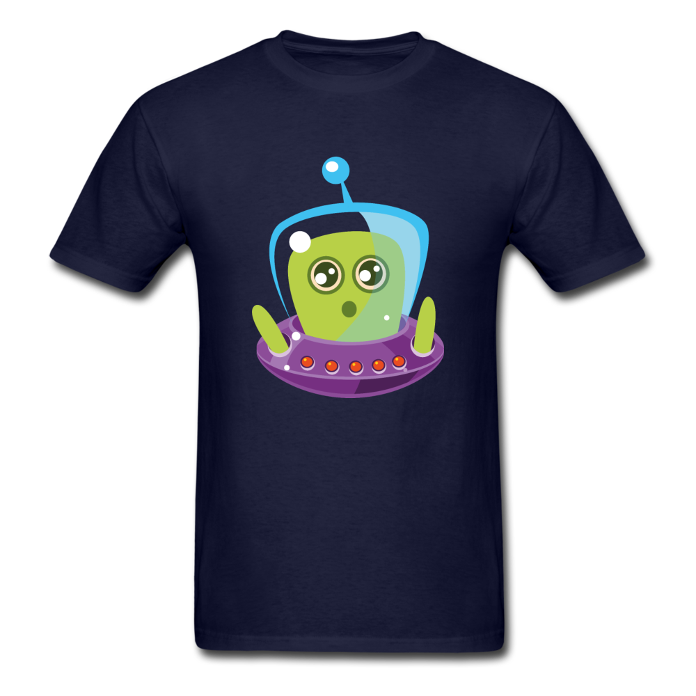 Cute Alien (Men's T-Shirt) - navy