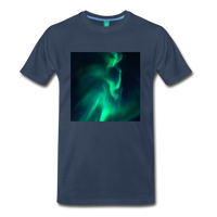 Northern Lights (Men's Premium T-Shirt) - navy