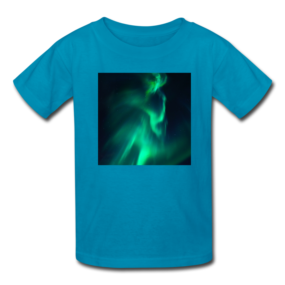 Northern Lights (Kids' T-Shirt) - turquoise